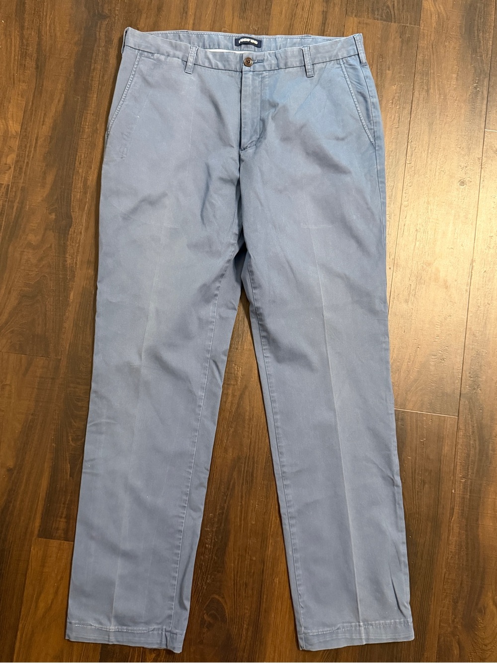 Lands' End Men's Light Blue Chino Pants Size 35 Straight Leg